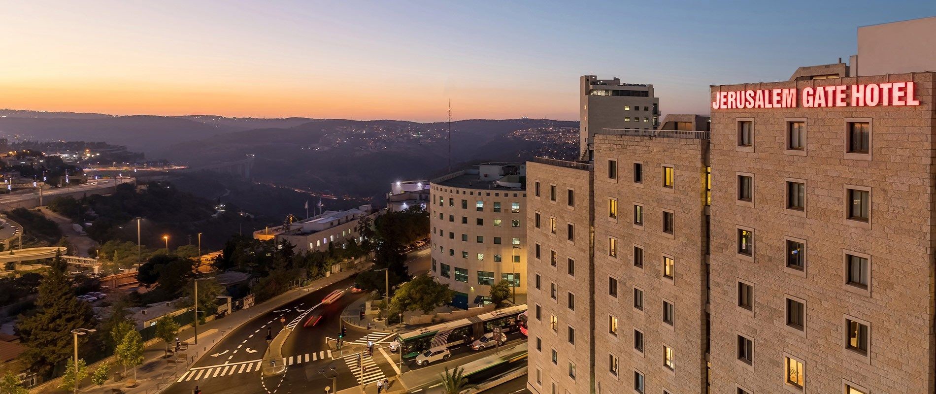 View of Jerusalem Gate Hotel