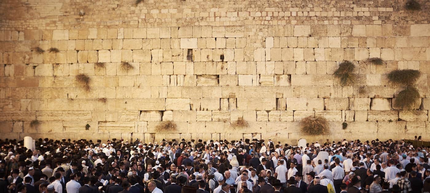 The Kosel at dawn, Jerusalem